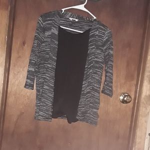 Cardigan w/ attached tank